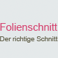 FOLIENSCHNITT